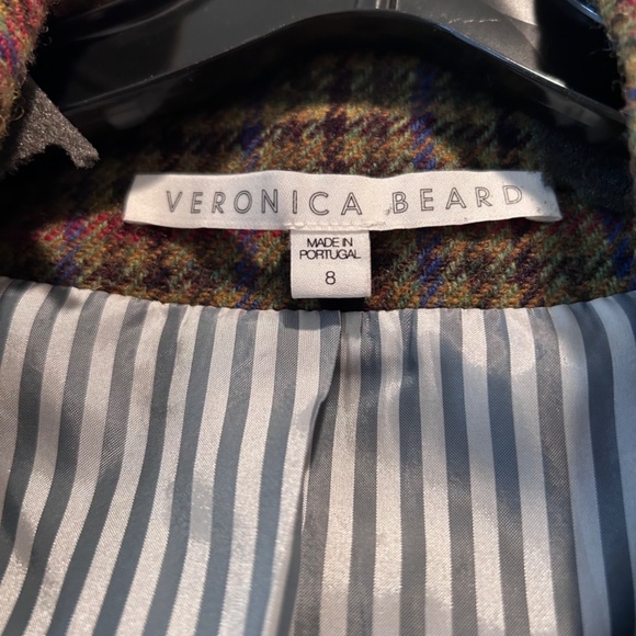 Veronica Beard Wool Plaid Blazer - Picture 2 of 2